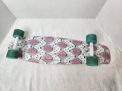 Penny Board 27″ Skateboard Pink Retro Fresh Prints Pattern White Green Australia