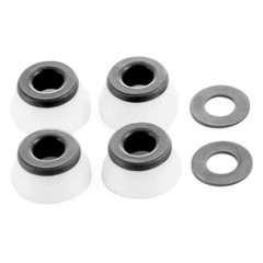 Bones Skateboard Truck Bushings Hardcore Hard 96A White – For 2 Trucks