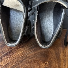 Riedell 122 Derby Speed Quad Roller Skates Black USA Size 4 D/B LO
