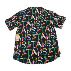 Enjoi Skateboards «PARTY» S/S Woven Button Up Shirt New with Tags in Size M