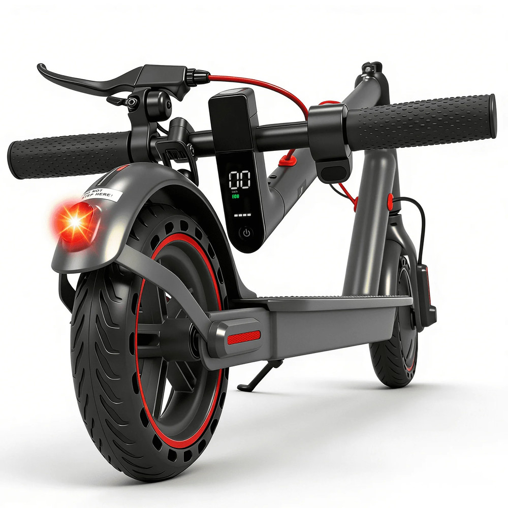 OBX Electric Scooter Adults 350W Foldable E-Scooter 18MPH 12-16 Mile Range