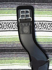 Total Saddle Fit -STRETCHTEC Western Cinch – 30” Black / Neoprene Liner