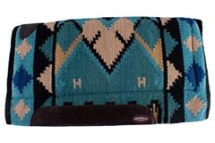 Showman 36″x34″ Navajo Woven Wool Saddle Pad w/ Memory Felt Bottom