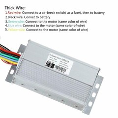 48V 1800W Brushless Motor Speed Controller fr Electric Bike Scooter Go kart Quad