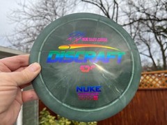 (Free Returns) w/Halo 175G Disc Golf ESP Nuke Paige Pierce 5X Discraft #2650