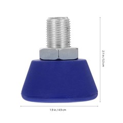 Roller Skate Toe Stoppers Replacement 5/8 in Rubber Skate Stoppers Plugs with…