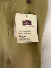 Devon-Aire Riding Pants Kids Youth XL Horseback Breeches Pull On Equestrian