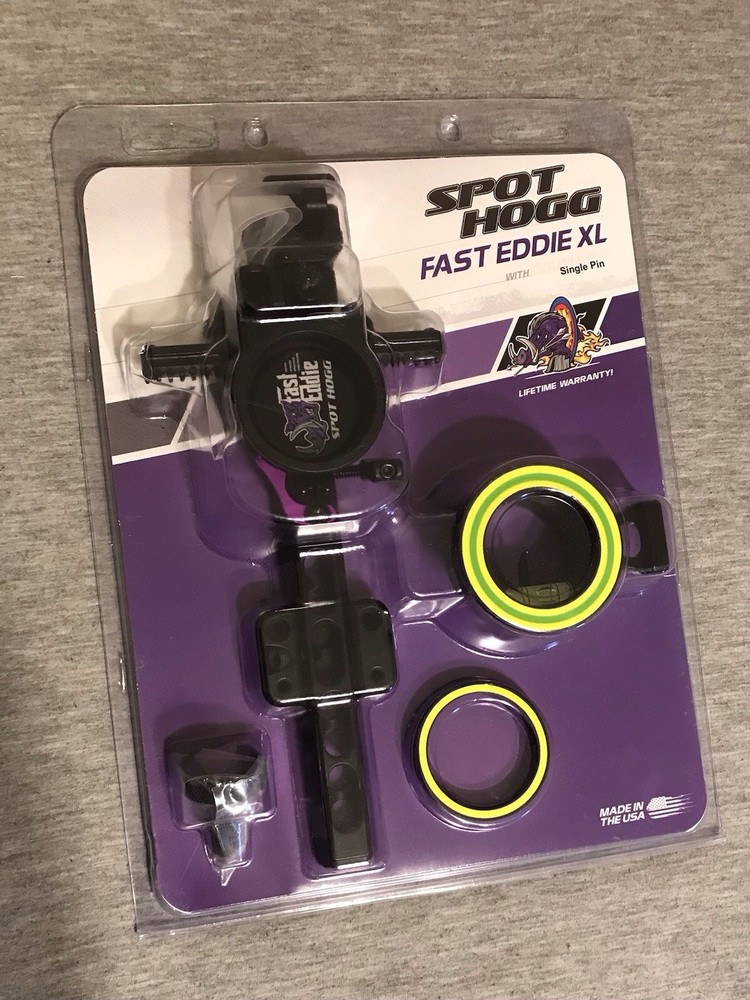 NEW – Spot Hogg Fast Eddie XL, Single Pin Archery Sight