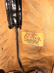 Tony Lama – El Rey Full Quill Ostrich Cowboys Boots (9.5D)