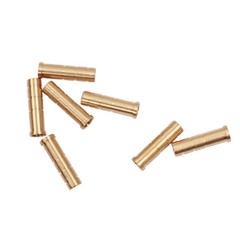 24Pcs 50 Grain Screw Copper Brass Arrow Inserts Fit for ID.244/6.2mm Arrow Shaft