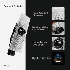 2Pcs Car Door Lights Compatible With Challenger 2015-Present. Personality Pat