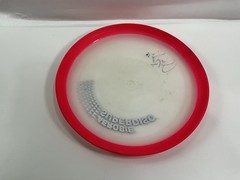 Dynamic Discs Trilogy Disc Golf Disc Unknown Signed Autograph Pink Rim Driver