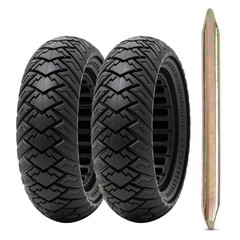 10 Inch Electric Scooter Wheels – 2 PCS 10×3.0 Solid Tires, Front or Rear Rep…