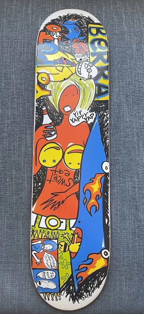 1995 NOS Vintage – Foundation Skateboard Deck – Steve Berra – Birdhouse Alien
