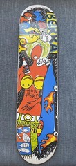 1995 NOS Vintage – Foundation Skateboard Deck – Steve Berra – Birdhouse Alien