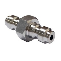 HMKUGO Double Male Quick-Disconnect Coupling Adapter, Stainless 8mm, 1 PCS