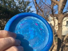 2018 Virginia States Blueberry Zing Swirl Rare Disc Golf (w/Frisbee Pin) #982