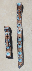 My Heart Horse madeUSA Nylon Western Saddle Cinch Latigo & Billet SET Horse Tack