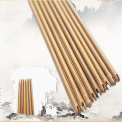 50pcs Hunting Nock Shafts 33in 45-50lbs 50-55lbs 55-60lbs Archery Bamboo Arrows