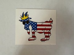 GOAT USA stickers