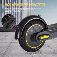 Solid Rubber Tire 10×2.5 Inch for Ninebot Segway MAX G30 G30P G30LP Electric …