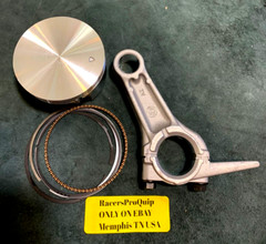 Predator 224cc Max Power 70mm Performance Flat top Piston, Rod Kit 24hr Ship USA