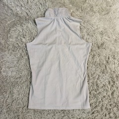 Women’s Medium White Clovis Short Sleeve Horseback Riding Sunshirt