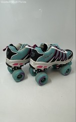 Lenexa Unisex Kids Sonic Cruiser 2.0 Multicolor Lace-Up Roller Skates Size 8