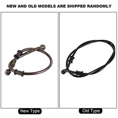 50cm 120cm Motorcycle Brake Clutch Oil Hoses Line Pipe, Colorful 500mm
