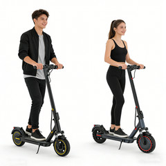 LADPED 500W Adults Electric Scooter 10″ 14.5AH/10.5AH Battery Commuter E-Scooter