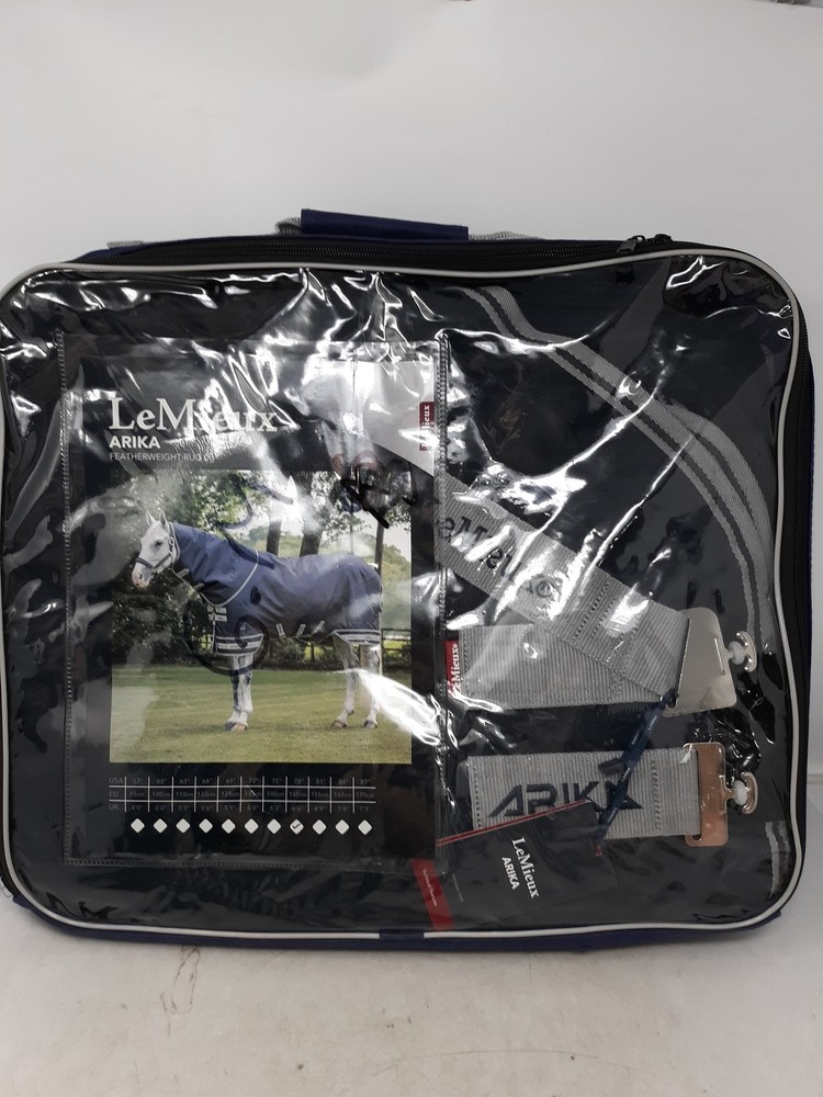 LeMieux Arika Featherweight Rug Navy 6’6″ Horse Equestrian