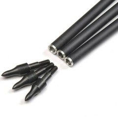 12Pcs 31″ Archery Spine500 Carbon Turkey Feather Arrows for Recurve Compound Bow