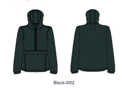 Chestnut Bay Rainy Day Pullover-L-Black