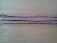 2-ply Flemish Bow string for any recurve or longbow with Halo serving