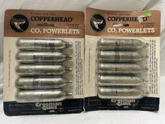Crosman Airgun 10 Copperhead CO2 Powerlets 12 Grams (two 5-packs)
