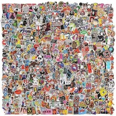 100/200/300/400 Random Skateboard Stickers bomb Laptop Luggage Decals Dope Lot