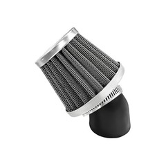 Rubber Tube Air Filter, Elbow Conical Air Filter for Motorcycle 38mm Bent