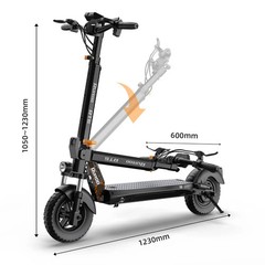 eBike Boys RT6 1000W Electric Scooter – 48V, 40-50km Range