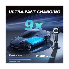VDLPOWERVP Level 2 EV Charger, 11.5KW /50A Fast Wall Home Charging Station, 2…