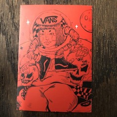 Vans Astro Girl Adult Humor Sticker For Skateboard Bottle Guitar Ect Mat50