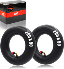 1PZ X02-20W 200X50 Inner Tubes 2 Pack Heavy Duty Electric Scooter Tire Tube Repl