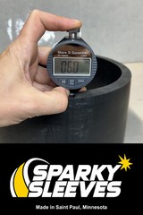 Sparky Sleeves 10.4″ ID, 6″ Wide, 1.16″ Thick, 480 Flints, Round Edges, Griptape