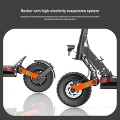 JOYOR S10 10″ Electric Scooter 2000W Dual motor 30Mph 60V 18AHFolding E-Scooter