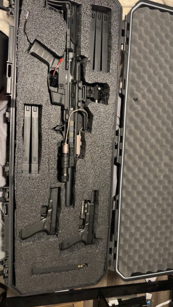 Battle X Wolverine Hpa Custom Setup +Custom Glock 45-18c