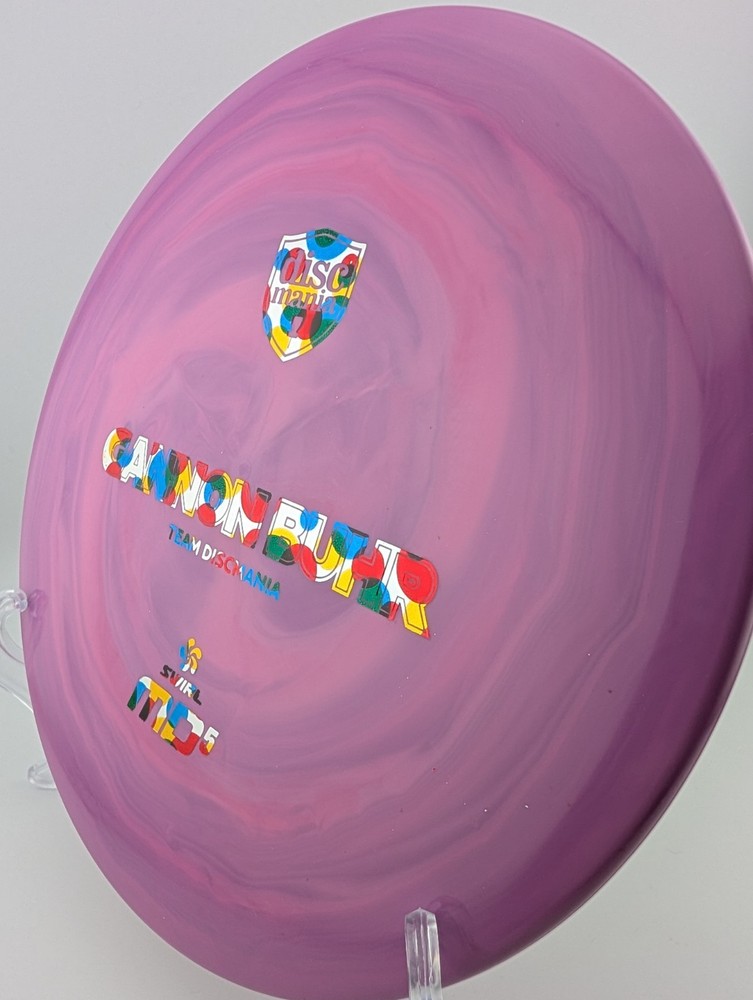 Discmania S-Line Swirl MD5 – Gannon Buhr Team Edition (WONDERBREAD FOIL) – 176g
