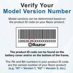 24 Volt Battery Pack for Razor Dirt Quad (7 Ah, w/ Harness) – Replacement Set