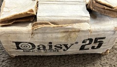 Vintage 1970s Daisy Model 25 Pump Action Bb Gun Air Rifle Working With Box