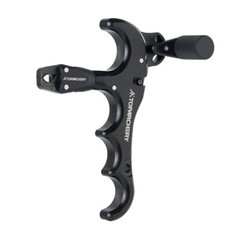 Archery Adjustable Rotate 360° Thumb Compound Bow Release Aid 4-Finger Release