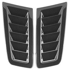 Car Hood Vent Scoop Kit Air Intake Louvers Hoods Vents Bonnet Cover for Focus