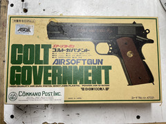 1985 Yonezawa Colt Government Airsoft Pistol